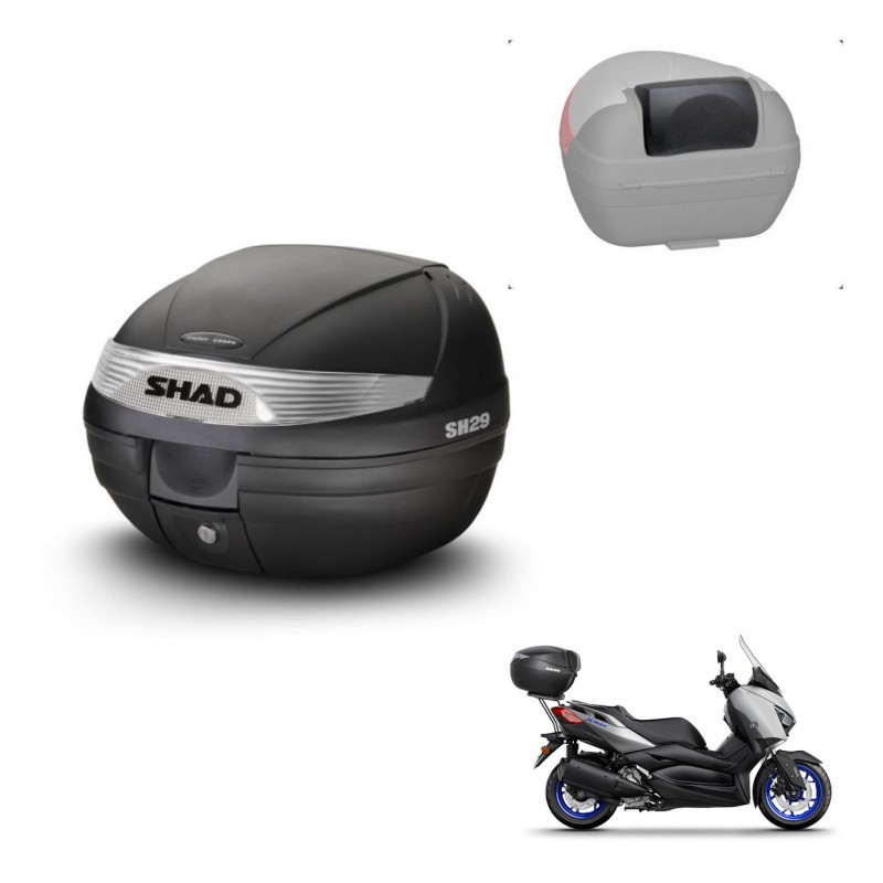 SHAD Baul SH29 + soporte montaje respaldo KIT-435808