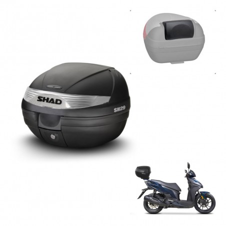 SHAD Trunk SH29 + mounting bracket backrest KIT-435816