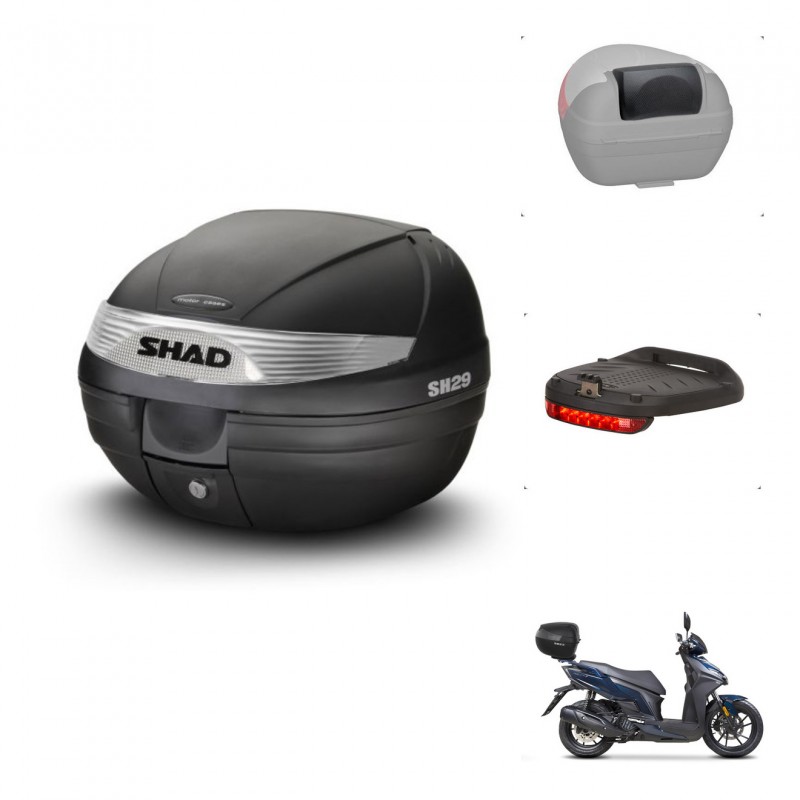 SHAD Baul SH29 + soporte montaje accesorios KIT-435817