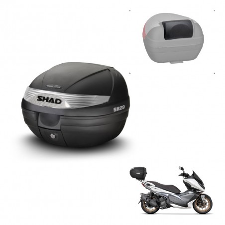 SHAD Trunk SH29 + mounting bracket backrest KIT-435820