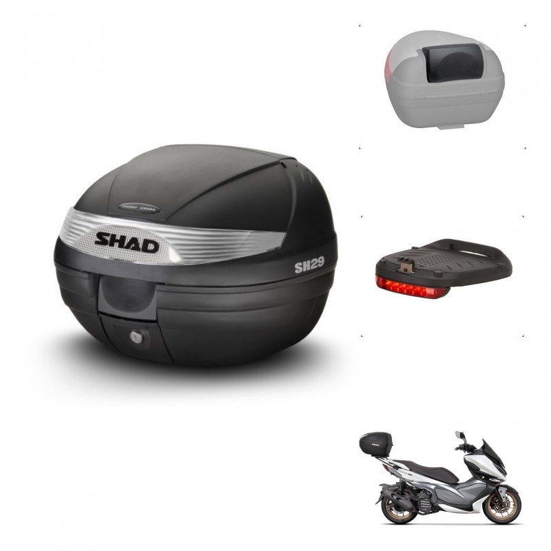SHAD Baul SH29 + soporte montaje accesorios KIT-435821