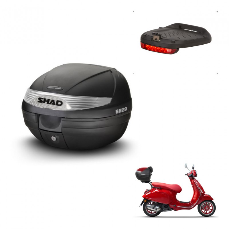 SHAD SH29 trunk + mounting bracket brake light KIT-435823