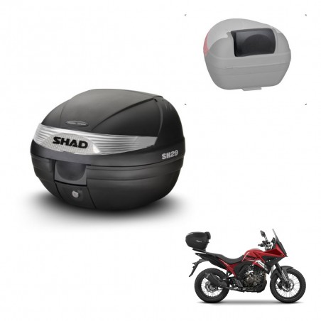 SHAD Baul SH29 + soporte montaje respaldo KIT-435832