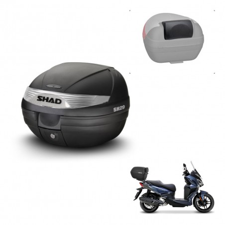 SHAD Baul SH29 + soporte montaje respaldo KIT-435848