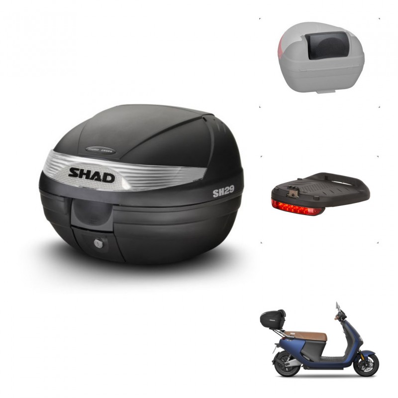 SHAD Baul SH29 + soporte montaje accesorios KIT-435853