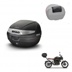 SHAD Trunk SH29 + mounting bracket backrest KIT-435860