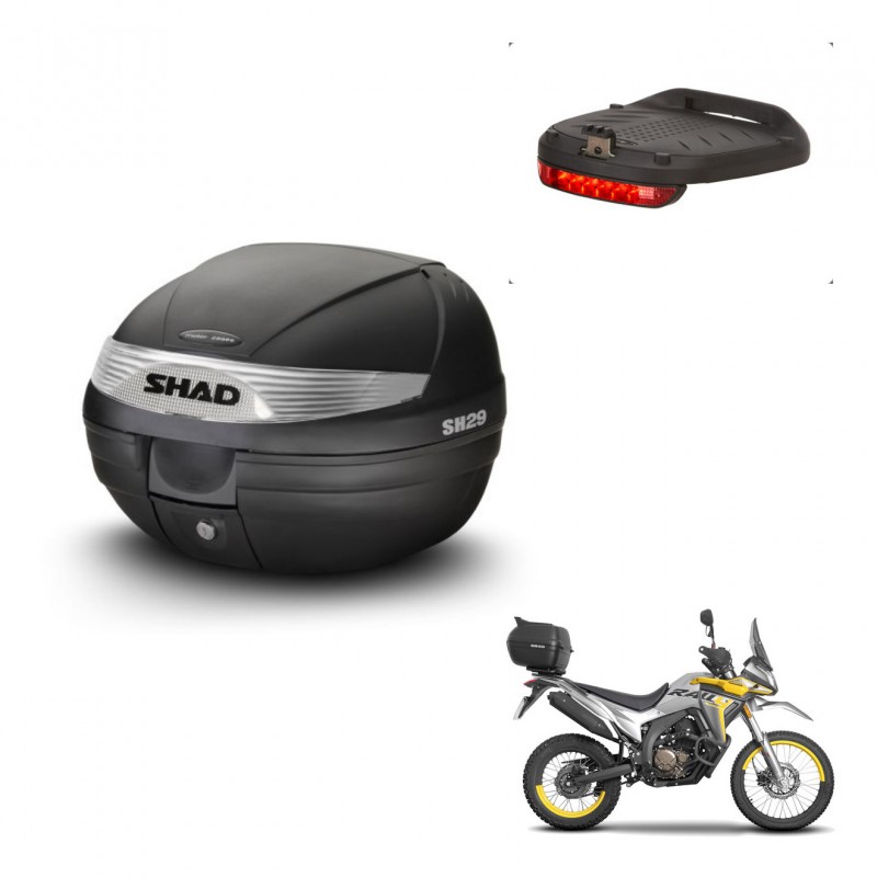 SHAD SH29 trunk + mounting bracket brake light KIT-435871