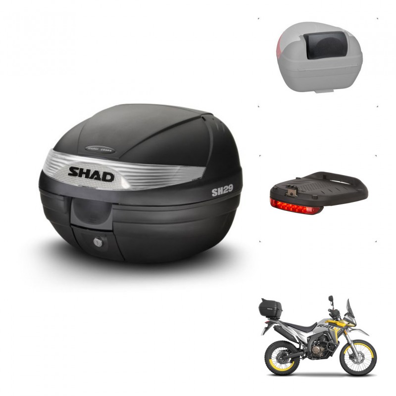 SHAD SH29 trunk + mounting bracket accessories KIT-435873
