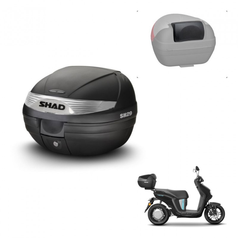 SHAD Trunk SH29 + mounting bracket backrest KIT-435876