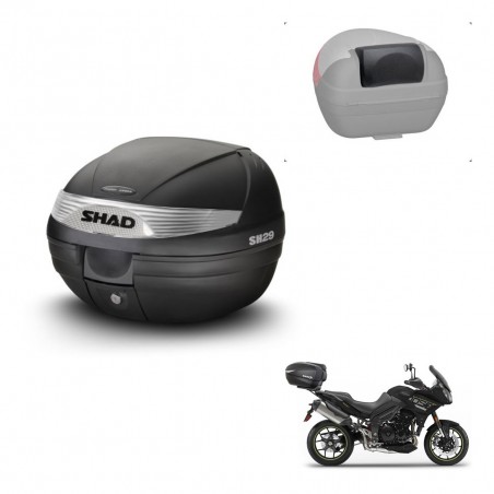 SHAD Baul SH29 + soporte montaje respaldo KIT-435892