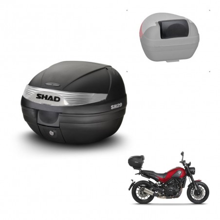 SHAD Baul SH29 + soporte montaje respaldo KIT-435908