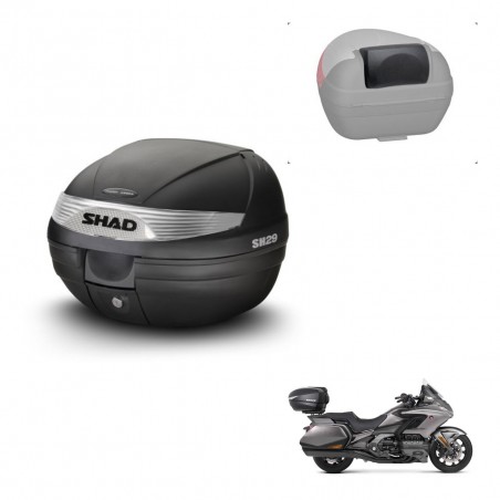 SHAD Trunk SH29 + mounting bracket backrest KIT-435916