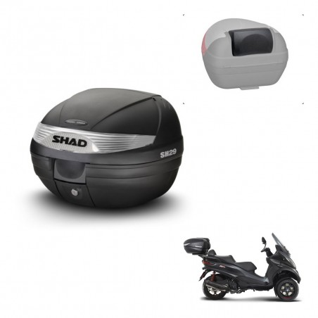 SHAD Trunk SH29 + mounting bracket backrest KIT-435932