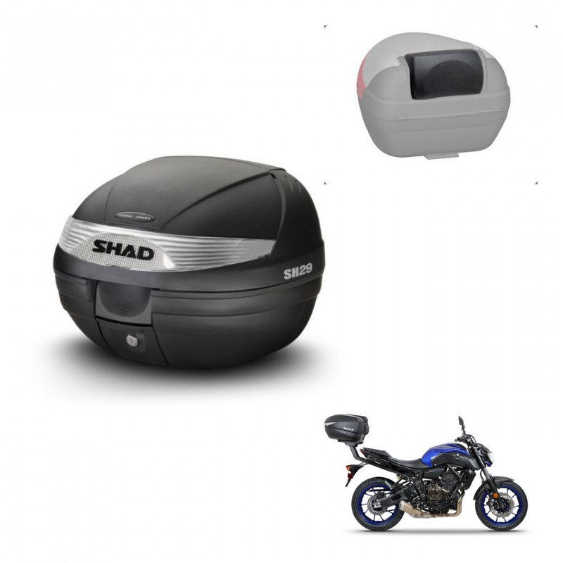 SHAD Baul SH29 + soporte montaje respaldo KIT-435940