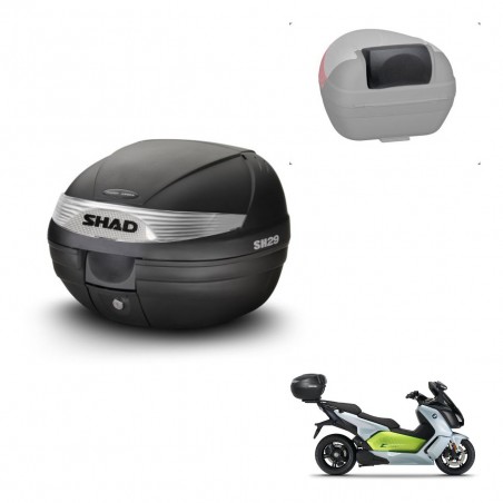 SHAD Trunk SH29 + mounting bracket backrest KIT-435948