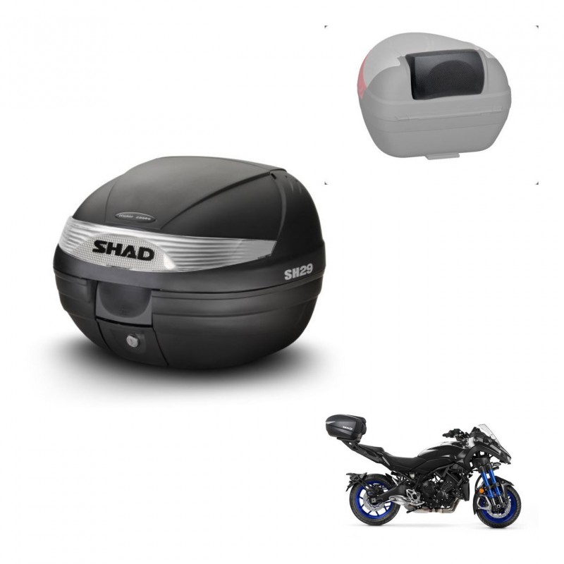 SHAD Baul SH29 + soporte montaje respaldo KIT-435968
