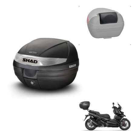 SHAD Trunk SH29 + mounting bracket backrest KIT-435988