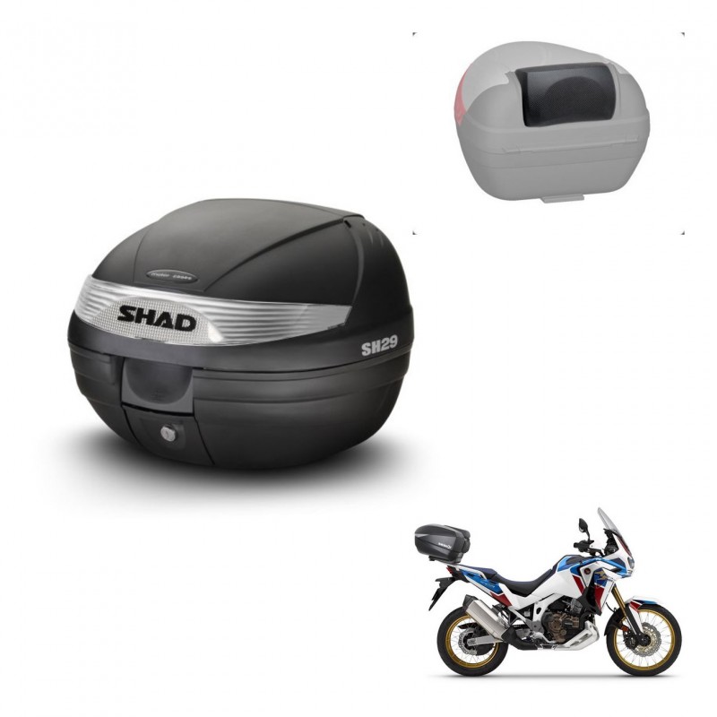 SHAD Baul SH29 + soporte montaje respaldo KIT-435996