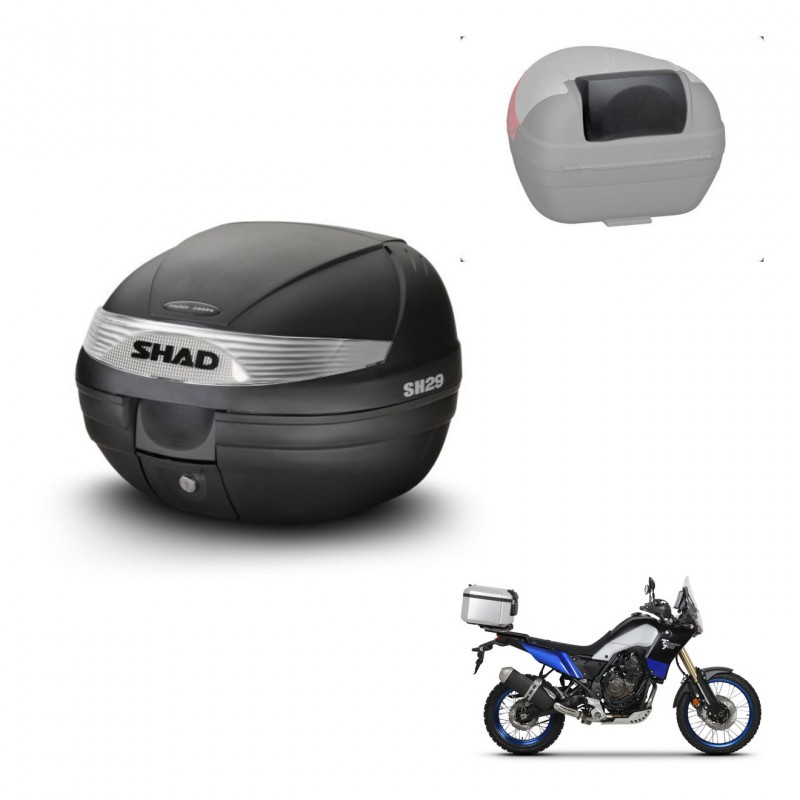 SHAD Trunk SH29 + mounting bracket backrest KIT-436008