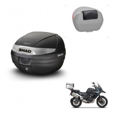 SHAD Trunk SH29 + mounting bracket backrest KIT-436016