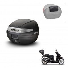 SHAD Trunk SH29 + mounting bracket backrest KIT-436028
