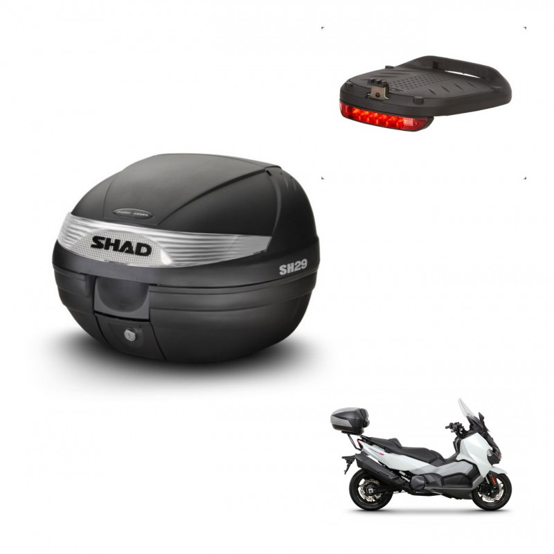 SHAD SH29 trunk + mounting bracket brake light KIT-436055