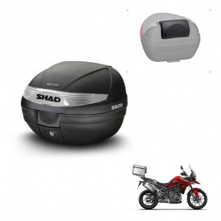 SHAD Trunk SH29 + mounting bracket backrest KIT-436060