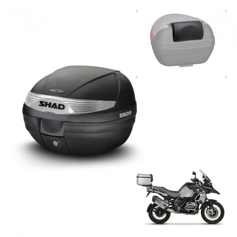 SHAD Baul SH29 + soporte montaje respaldo KIT-436064