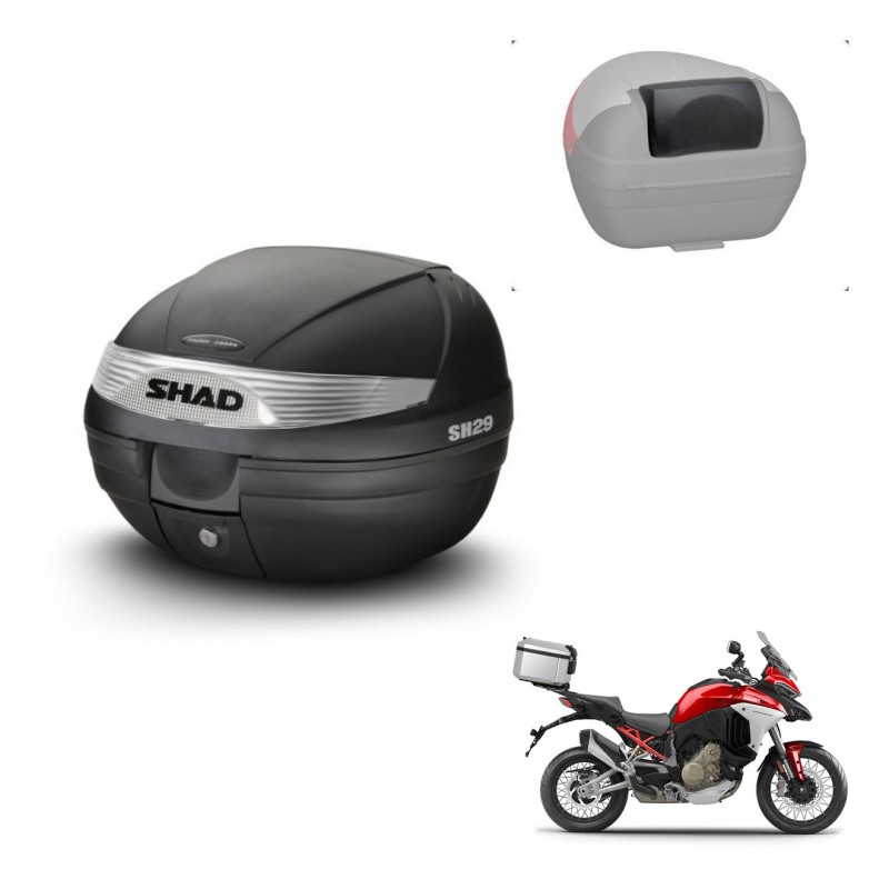 SHAD Baul SH29 + soporte montaje respaldo KIT-436092