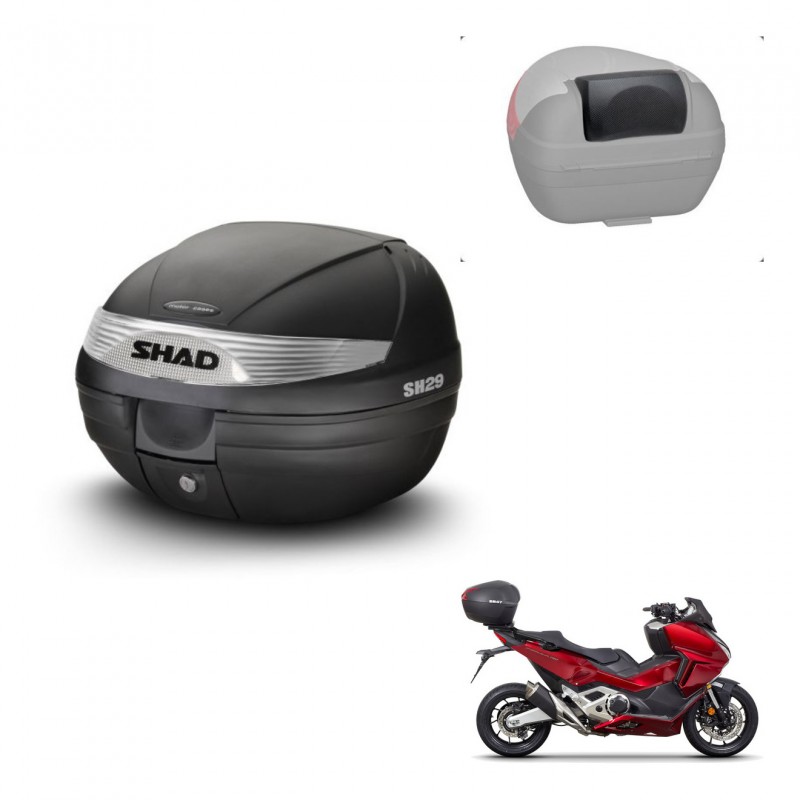 SHAD Trunk SH29 + mounting bracket backrest KIT-436116