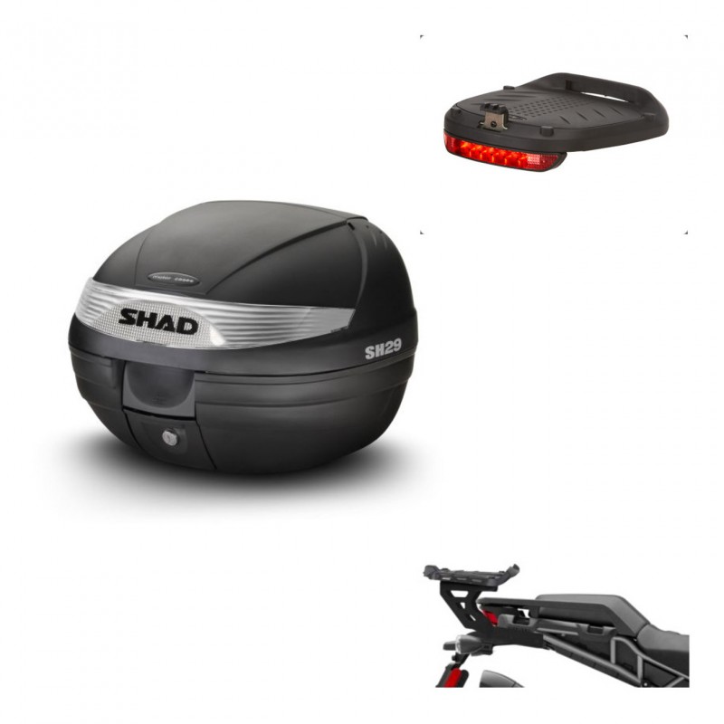 SHAD SH29 trunk + mounting bracket brake light KIT-436119