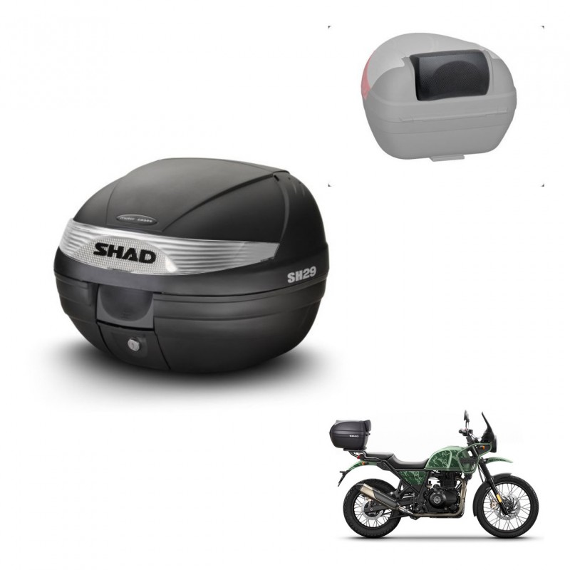 SHAD Trunk SH29 + mounting bracket backrest KIT-436140
