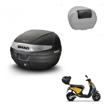 SHAD Trunk SH29 + mounting bracket backrest KIT-436156