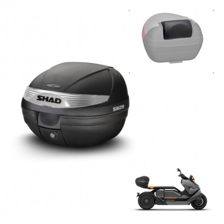 SHAD Trunk SH29 + mounting bracket backrest KIT-436160