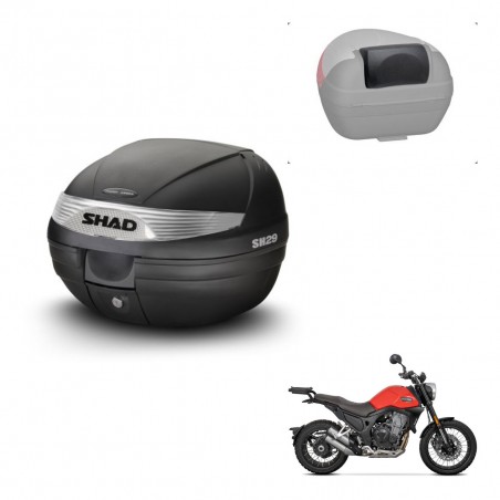 SHAD Trunk SH29 + mounting bracket backrest KIT-436168