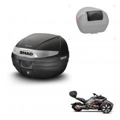 SHAD Trunk SH29 + mounting bracket backrest KIT-436188