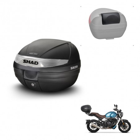 SHAD Trunk SH29 + mounting bracket backrest KIT-436208
