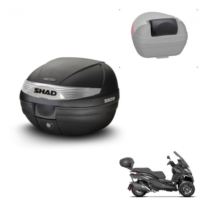 SHAD Trunk SH29 + mounting bracket backrest KIT-436216