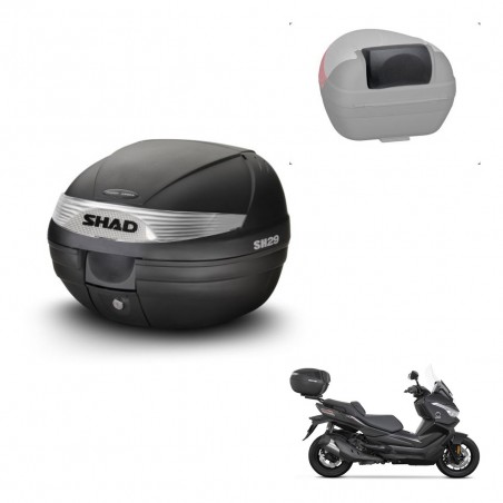 SHAD Baul SH29 + soporte montaje respaldo KIT-436220