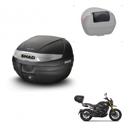 SHAD Trunk SH29 + mounting bracket backrest KIT-436248