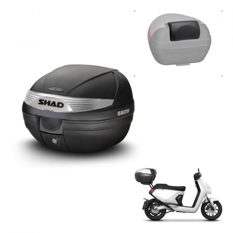 SHAD Baul SH29 + soporte montaje respaldo KIT-436256