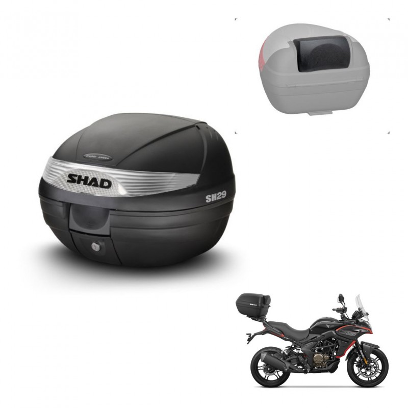 SHAD Trunk SH29 + mounting bracket backrest KIT-436264