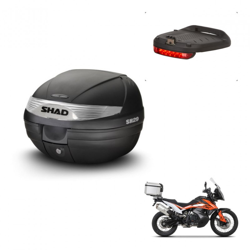 SHAD Baul SH29 + soporte montaje luz de freno KIT-436279