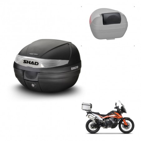 SHAD Baul SH29 + soporte montaje respaldo KIT-436280