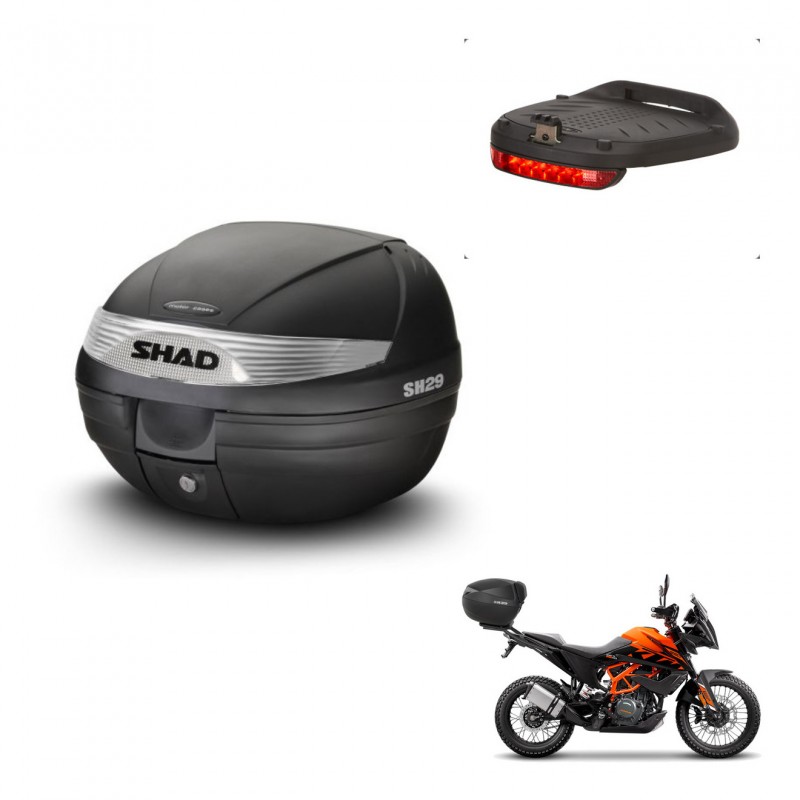 SHAD SH29 trunk + mounting bracket brake light KIT-436295