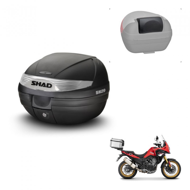 SHAD Baul SH29 + soporte montaje respaldo KIT-436300