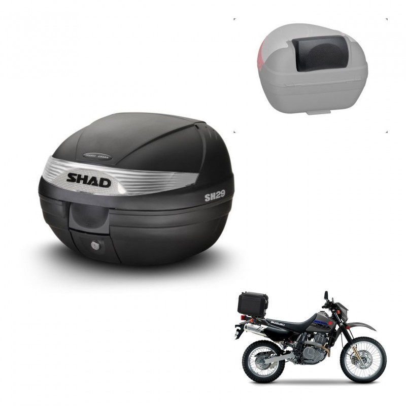SHAD Baul SH29 + soporte montaje respaldo KIT-436304