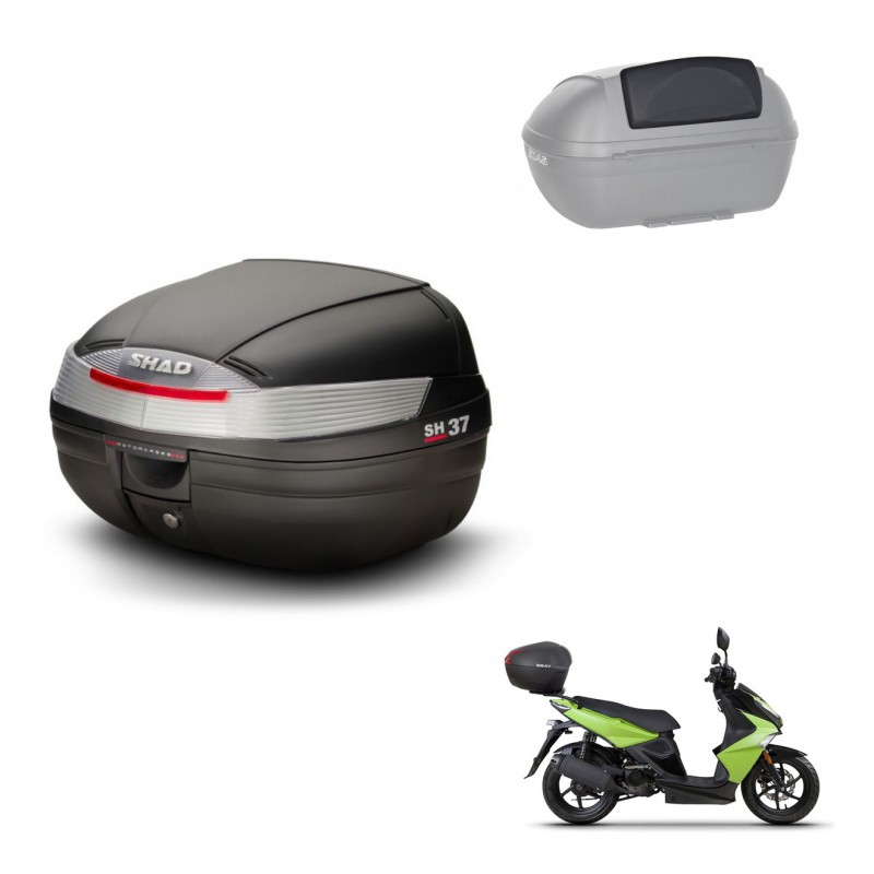 SHAD Baul SH37 + soporte montaje respaldo KIT-436428