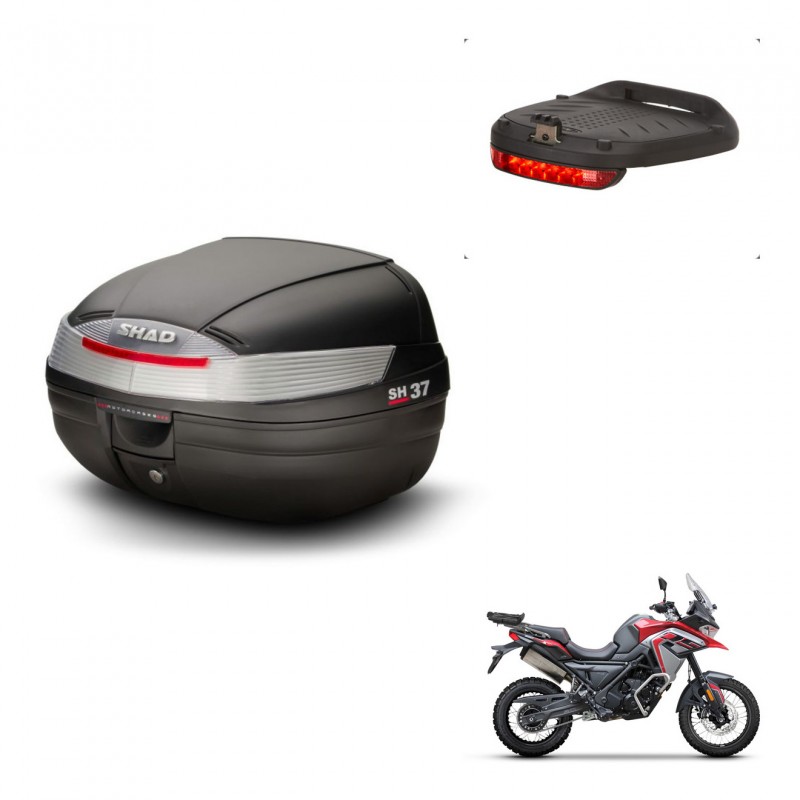 SHAD Baul SH37 + soporte montaje luz de freno KIT-436843