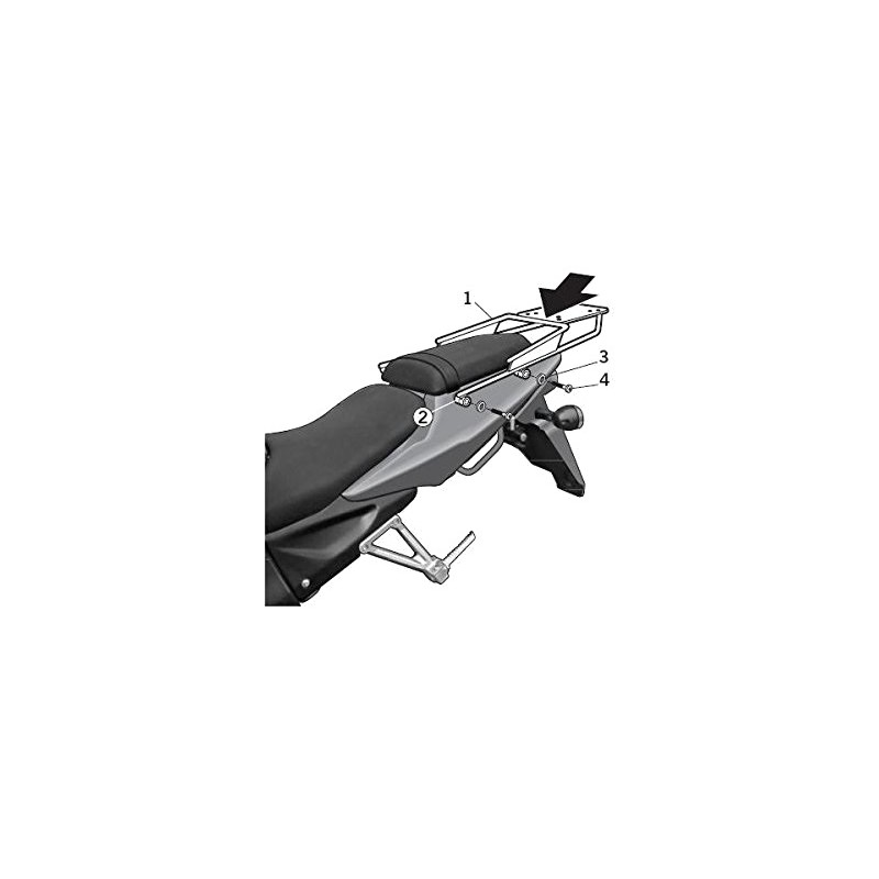 SHAD SHAD Top Master fixing for anchors, supports and fixing of suitcases and trunk on motorcycles D0RD16ST
